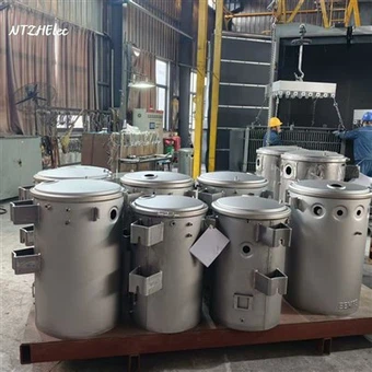Thùng dầu máy biến áp gắn cực một pha